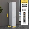 Suministrados Directamente por el Fabricante, Archivadores de Acero Desmontables y Montables con Cerraduras, Gabinetes de Almacenamiento con Múltiples Compartimentos, Gabinetes de Hierro para Vestuarios del Personal