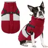 Ropa para perro para invierno, ropa de algodón cálida para perro con accesorio para correa, chaleco chaqueta de algodón para otoño e invierno, adecuada para Teddy, Corgi, Schnauzer