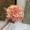 162 Peças de Flores Artificiais de Hortênsia Perene de Verão para Casamento Fabricante, Decoração de Corredor de Casamento com Hortênsia e Rosa Flores Artificiais Atacado