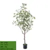 Planta de simulación nórdica Ins, eucalipto, árbol del dinero, maceta, centro comercial, hotel, sala de estar interior, decoración, plantación verde, árbol falso