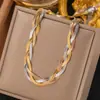 Joyería de Acero de Titanio Dongguan, Cadena de Doble Capa Estilo Hip-Hop Europeo y Americano Exagerada y Personalizada, Pulsera que No se Desvanece para Mujeres, Moderna para el Viaje Diario