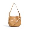 2026 Bolso Cubo de Diseño de Nicho de Moda para Viajar con un Toque de Lujo, Bolso Cruzado de Hombro con Hebilla de Cierre, Bolso de Mano para Mujer