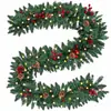 180/270cm Círculo de Grama de Rattan Verde de Natal Torre de Árvore de Natal Árvore Folhas de PVC Artificiais Folhas Artificiais Pendurado na Parede