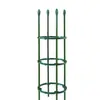 Jardinagem videira pitaya rosa jiboia treliça de escalada tubo de aço revestido de plástico pilar de suporte de flores suporte de planta em vaso rosa