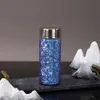 Nova Caneca Térmica Flor de Gelo em Titânio Puro, Mini Copo de Bolso de Aparência Sofisticada, Copo de Água Saudável Portátil para Carro para Homens e Mulheres, Personalizável