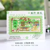 Imanes para Refrigerador Shanxi Datong Hengshan Hongdong Ciudades Turísticas Populares Culturales y Creativos Tendencia Nacional Imanes de Madera Magnéticos para Refrigerador Venta al por Mayor