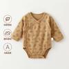 Ropa para Bebés Recién Nacidos, Protección para la Barriga de Bebés Recién Nacidos, Mameluco de Algodón Puro sin Huesos para Primavera y Otoño, Sudadera con Capucha Triangular