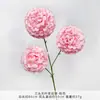 Bola de la Suerte, Bola de la Suerte sin Hojas de Tres Cabezas, Bola de Hibisco, Arreglo Floral para Pasillo de Boda, Flor de Seda, Decoración de Hotel, Flor Artificial