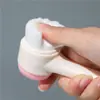 Escova de Limpeza Facial Manual Doméstica, Escova Massageadora de Cerdas Macias Dupla Face, Venda Direta do Fabricante, Escova Facial de Silicone para Limpeza de Poros