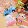 Lindos Clips de Animales de Dibujos Animados para Niños Globos Decoración de Guardería Centro Comercial Festival Pequeños Regalos Puesto del Parque Regalos