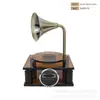 Máquina de Grabación de Altavoz Grande de Lujo Ligero Retro Adornos de Cristal Modelo de Hotel, Casa de Huéspedes, Villa, Habitación de Muestra Decoración Suave para el Hogar Decoración del Hogar