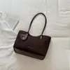 Bolsa Tote Casual Simples Ruien 2026 Nova Grande Capacidade para o Trabalho Estilo Coreano Moda Tendência Vintage Bolsa de Ombro