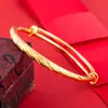 Pulseira Ouro Areia Cheia de Estrelas, Joias Femininas de Alta Qualidade, Pulseira de Ouro Imitado, Pulseira de Cobre Duradoura, Acessórios Imitados