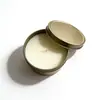 Bote Metálico Redondo para Velas Aromaterapia 6oz 3oz Aceite Esencial Cera de Soja Natural Fragancia Sin Humo Navidad