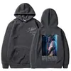 Sudadera con Capucha Oversize Estilo Hip-Hop Streetwear Suelto Nuevo Estilo para Comercio Exterior Independiente 2025 Estilo Rapper Retro