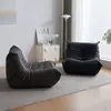 Sofá Preguiçoso Lagarta para Sala de Estar, Adequado para Dormir e Relaxar, Sofá Individual para Varanda e Quarto, Cadeira de Lazer Original Togo Famosa na Internet