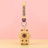 Porta-moedas Chaveiro Fofo Pingente Capivara Ornamento Rato d'água Pingente Pequeno de Mochila Mini Chaveiro de Carro