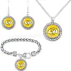El Conjunto Más Popular de Amazon: Pulsera, Collar y Aretes del Equipo Cabra de Fútbol de la NFL