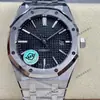Aps Factory 15710 Royal Oak Pulseira de Borracha Masculino Totalmente Automático Mecânico Pulseira de Aço Cerâmica Offshore 15400Ap