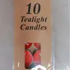 Vela de aromaterapia sem fumaça para festa de casamento, vela pequena, cilíndrica, chá de Papai Noel, cera, presente religioso para feriado