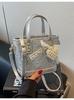 Bolsa Pequena Transfronteiriça Estilo Coreano para Mulheres, Bolsa Transversal Versátil Verão 2025 Nova Moda, Bolsa Balde Popular Deste Ano