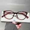 Gafas Lusi Mismo Estilo Marco de Gafas Ópticas Tr90 para Mujer, Populares en Xiaohongshu, Gafas Lisas Elegantes con Protección contra Luz Azul