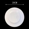 Prato de Porcelana Branca, Assadeira, Prato de Cerâmica, Prato de Buffet, Prato para Bife, Prato Ocidental para Restaurante de Hotel, Prato Raso, Pratos Atacado