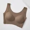 Ventas directas del fabricante: Popular sujetador sin costuras transfronterizo para mujer que alisa la espalda, rojo para el Año del Zodiaco, sujetador push-up de talla grande