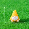 Nuevo producto transfronterizo: Figuras creativas de gnomos de Pascua, adorables adornos decorativos DIY, accesorios para colgar y decoraciones de paisajes en miniatura