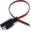 2 Piezas 18Awg 10Asae Cable de Extensión 2 Pines Sae Conector Rápido Enchufe de Desconexión 1 Pie/ 30cm