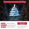 Árvore de Natal Azul Transfronteiriça Decorações de Natal Adesivos Eletrostáticos Grades de Janela Layout de Cena Adesivos para Porta de Vidro Janelas