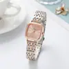 Relojes Populares para Mujer, Estilo Coreano Retro, Modernos y Versátiles, Elegantes Relojes Deportivos de Cuarzo, Transmisión en Vivo de Comercio Exterior, Dropshipping