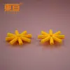 M 55555555 Palo Corto Amarillo para Arroz, Palo de Arroz, Palo de Ten, Palo de Plástico, Tira de Plástico, Palo Octogonal de Ten