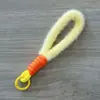 Lanyard de Muñeco de Peluche Colorido para Teléfono, Correa Corta para Muñeca, Llavero para Funda de Teléfono, Correa Antiperdida, Accesorio para Bolso