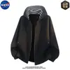 Sudadera con capucha de alta calidad y estilo de la marca NASA para hombre, perfecta para el otoño, con un corte relajado y un toque de lujo