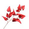 Flor Artificial Falsa Multicabeça Folha de Ferradura Flor Artificial Galho Alto Casamento Casamento Salão de Casamento Flor Arranjo de Flores Folha de Casamento Mori Material de Flor