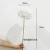 Hortênsia de simulação 3D de ramo único avançado decoração de flor falsa arranjo de flores atacado hortênsia diamante decoração de flor de casamento sala de estar