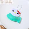 Gatito de la Suerte Omamori No Tejido DIY Hecho a Mano Colgante de Aspecto Elevado Creativo Cadena para Teléfono Móvil Llavero Lindo Regalo