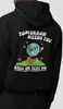 F**K You Hoodie com Código QR Estação Independente Transfronteiriça Tamanho Europeu Unissex Hoodie com Código QR