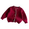 Cárdigan Suéter para Niñas Primavera y Otoño 2026 Nuevo Estilo Moda Coreana Conjunto de Otoño para Niñas Pequeñas Top de Punto para Bebés Niñas Otoño