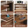 Escritorio de computadora de altura ajustable, adecuado para dormitorios, hogares y estudiantes; madera maciza, diseño minimalista, ideal para trabajo de oficina y escritura; escritorio gamer elegante