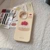 Funda para Teléfono Móvil Ins Pastel de Fresa 18Pro Max Apple 16 Iphone17 Adecuada para 13 Comida Divertida 12 Estéreo