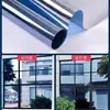 Pegatinas de Vidrio, Película de Privacidad para Ventanas, Película Aislante del Calor y Bloqueadora de Luz, Oscurecimiento Total, Anti-Fugas, Película de Vidrio con Perspectiva Unidireccional, Pegatinas Electrostáticas