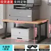 Mesa Estante para Impresora Encimera Doble Capa Escritorio Soporte de Almacenamiento para Horno de Microondas Estante de Escritorio