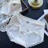 45-70kg 3811 # Presente Natural~Desenho Animado Fofo Algodão Suave Cintura Média Roupa Íntima Feminina