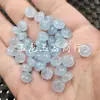 Jade de cuarcita, jade azul marino, cuentas de ábaco, cuentas sueltas de jade, cuentas separadoras azules, accesorios para joyería, cuentas hechas a mano
