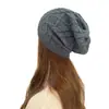2023 Amazon comercio exterior venta caliente Sombrero de punto de lana trenzado cálido para mujer sombrero informal de hip hop con diseño de montón