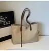 Bolsa Tote de Lona Casual para Mulheres 2026 Nova Grande Capacidade Casual Roupas de Trabalho Bolsa de Braço Bolsa de Ombro para Estudante