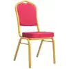 Silla de banquete de hotel, silla general, silla de comedor para banquetes de boda, silla de comedor de restaurante, silla ejecutiva de oficina para capacitación y reuniones con respaldo