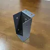 Código de Canto de Instalação Rápida para Solário Tubo Quadrado Conector Universal Liga de Alumínio Acessórios para Solário Código de Canto de Aço Inoxidável